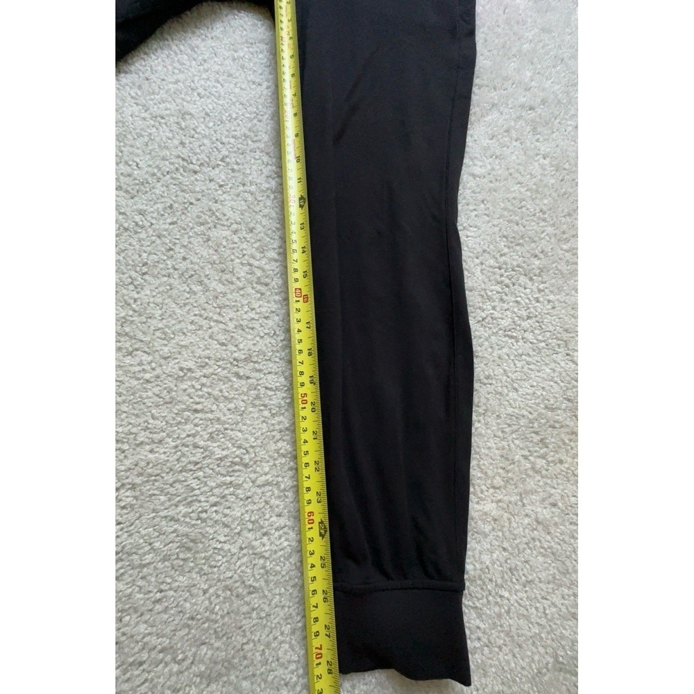 Lululemon Womens Black Elastic Waist Pockets Activewear Jogger Pants Size 6 - Picture 4 of 8